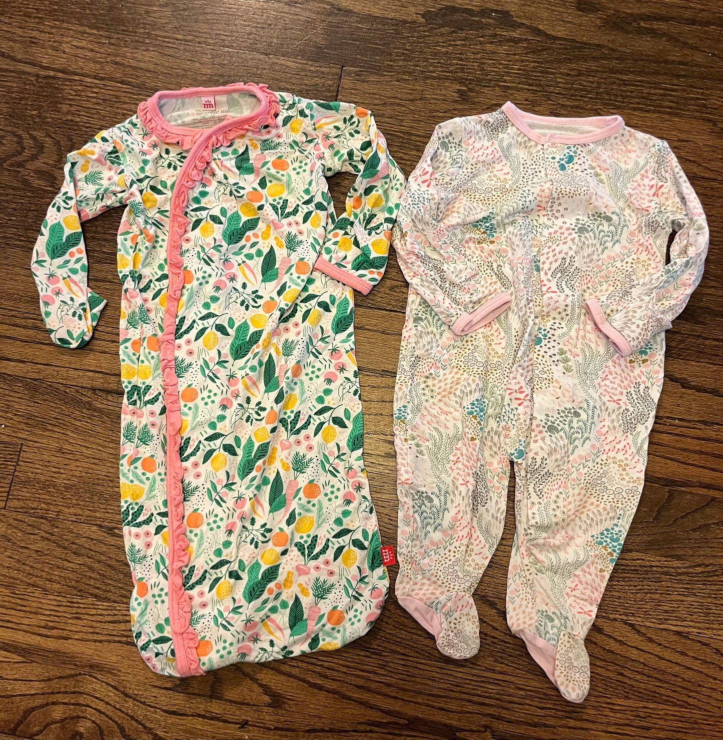 #7 Magnetic Me NB-3/0-3 Gown and Sleeper Girls