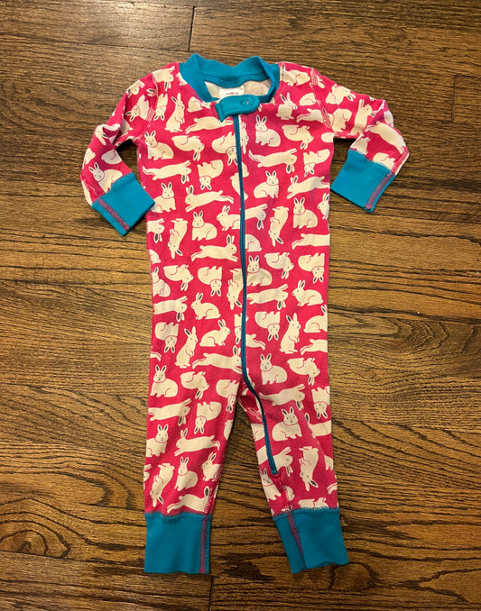 #7 Hanna Andersson Pajamas 3-6 Months Bunnies