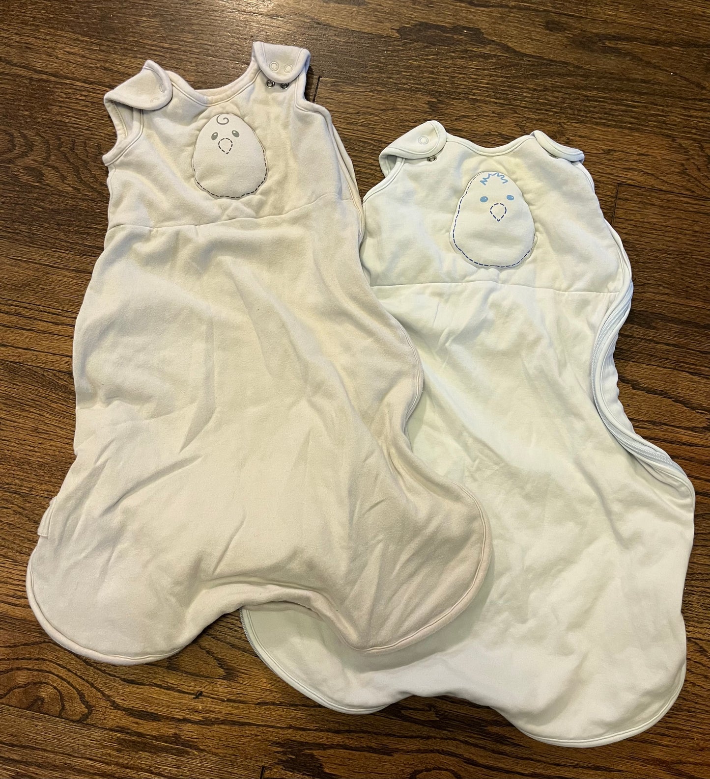 #7 Blue and Gray Nested Bean S Sleep Sacks