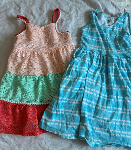 Seller #22 - 2 girls’ dresses - size 4T - EUC