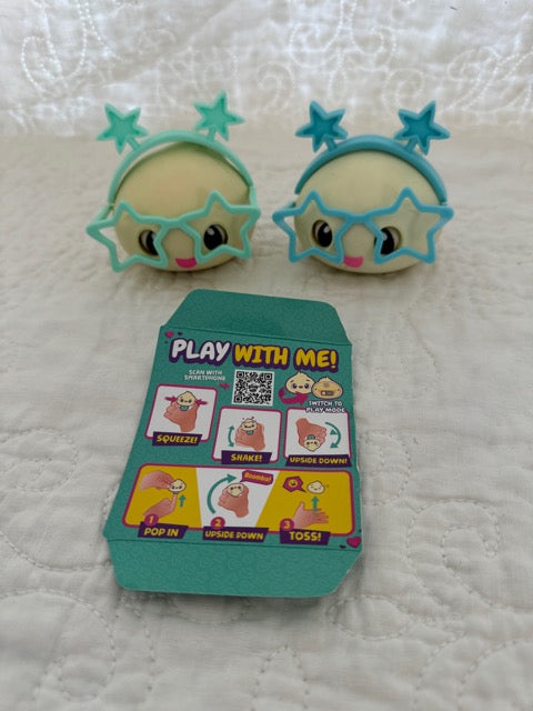 #35 My Squishy Little Dumpling Toy (set of two)