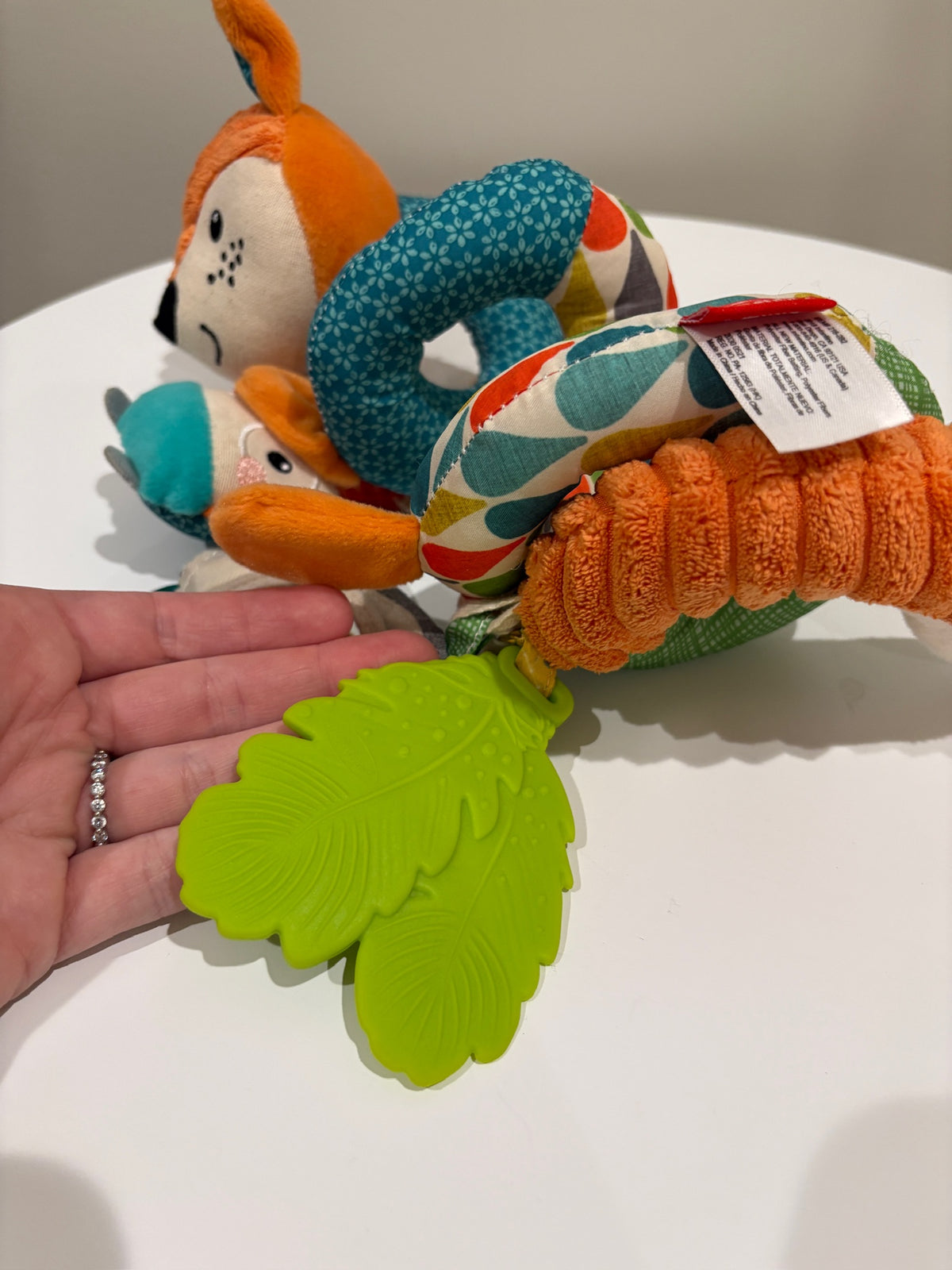 Seller #105 - Fox Car Seat or Stroller Toy GUC