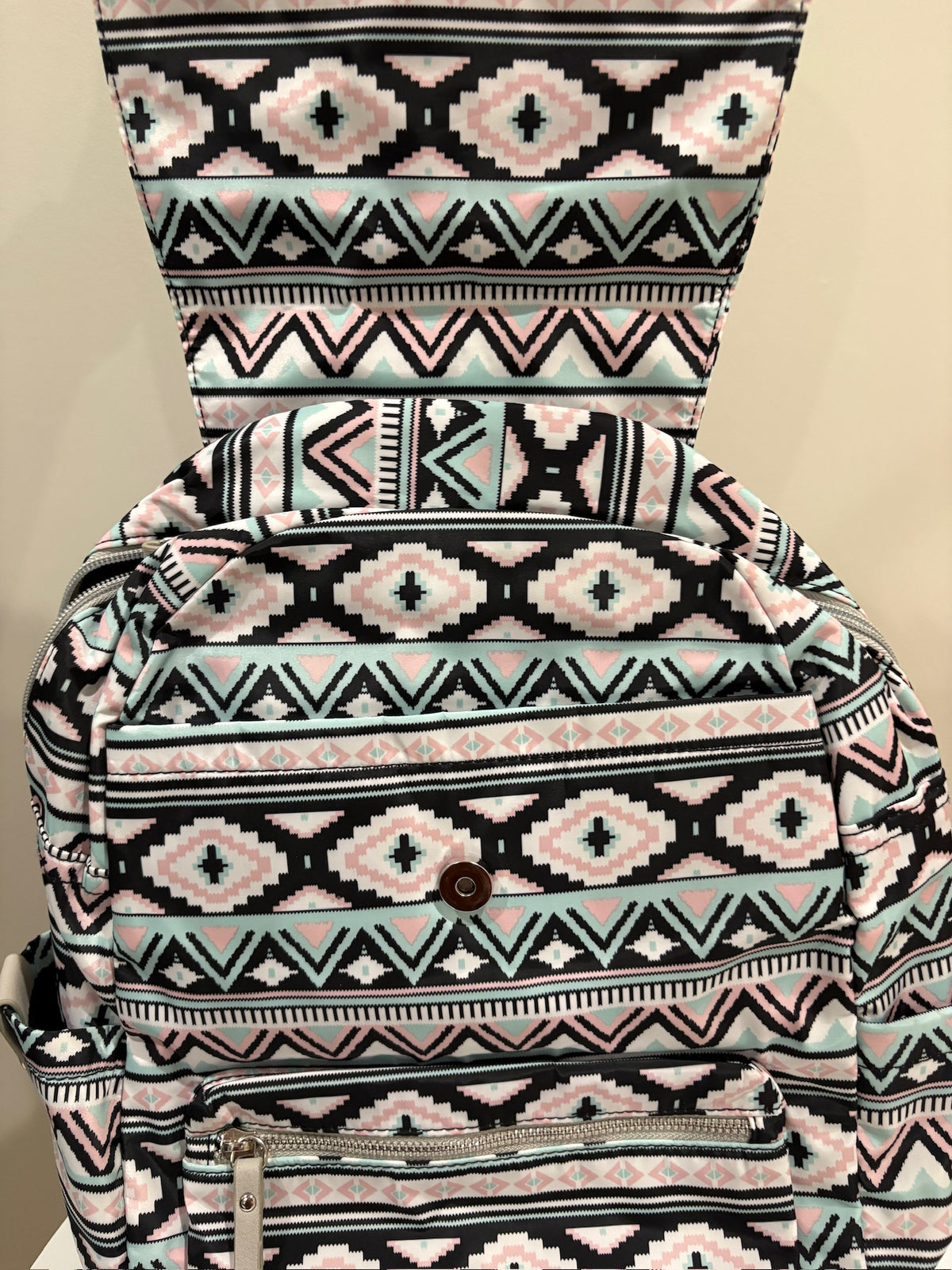 Seller #105 - Tribal Print Backpack EUC