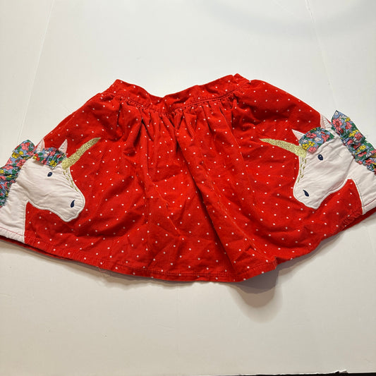 #162 Mini Boden Unicorn Skirt 5/6