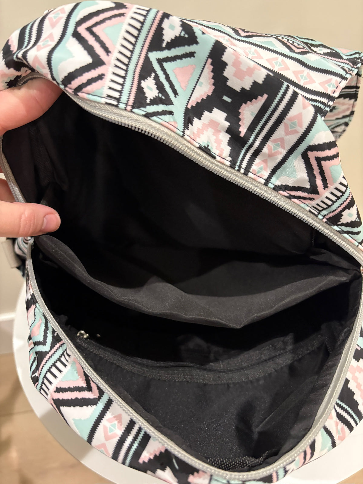 Seller #105 - Tribal Print Backpack EUC