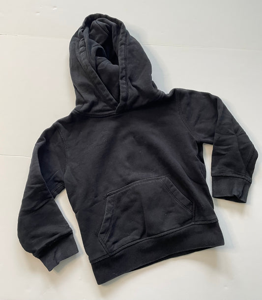 #121 Boys (fits like 4/5) Baby Gap hoodie black, VGUC