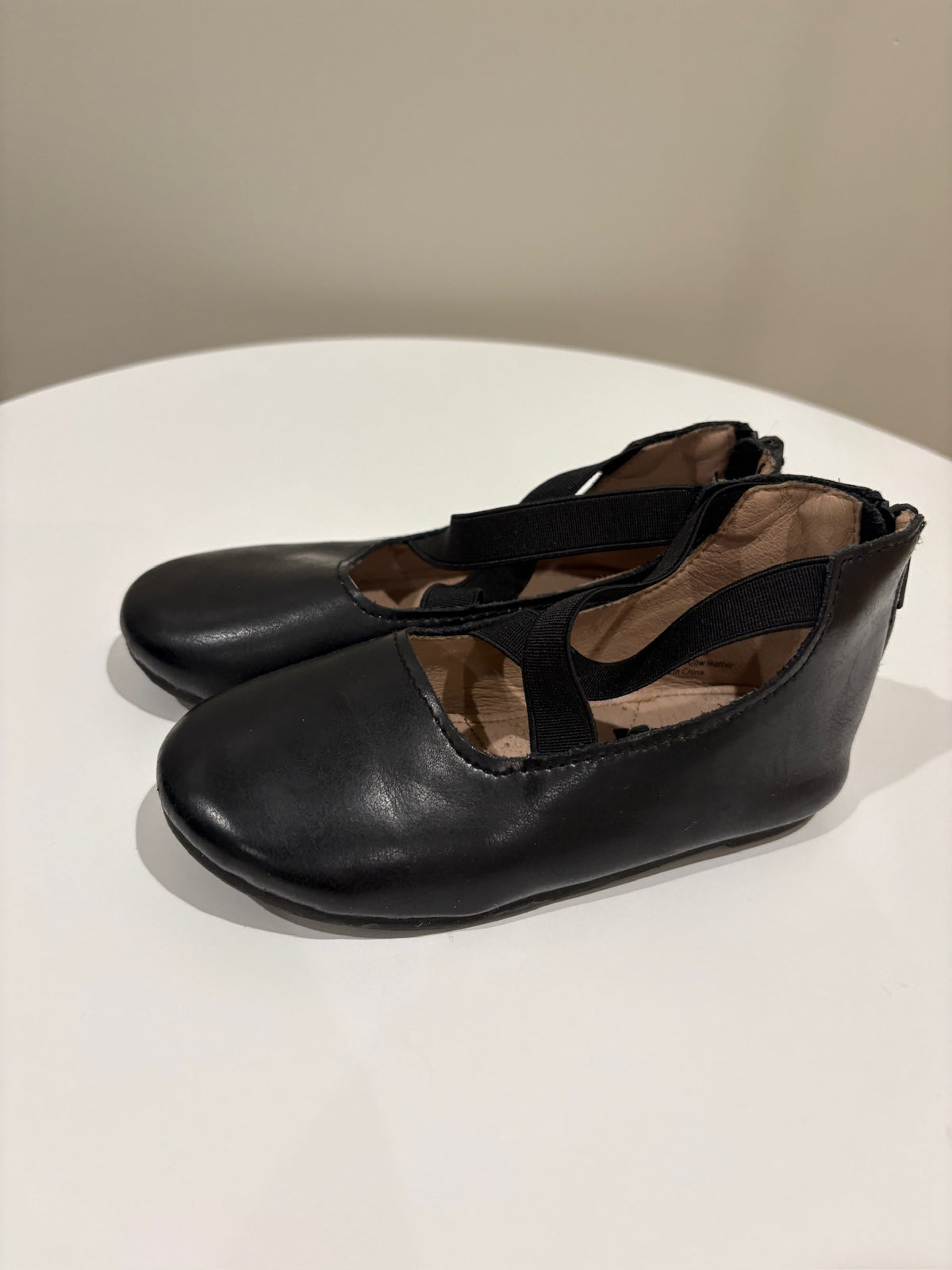 Seller #105 - Size 10c Black Tiny Toes Nation Ballet Flats GUC to VGUC