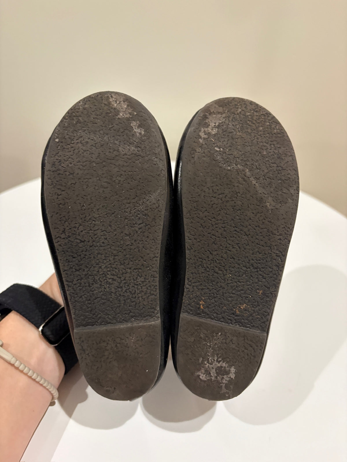 Seller #105 - Size 10c Black Tiny Toes Nation Ballet Flats GUC to VGUC