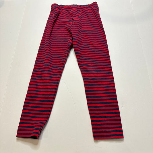 #162 Hanna Andersson Striped Leggings 4T