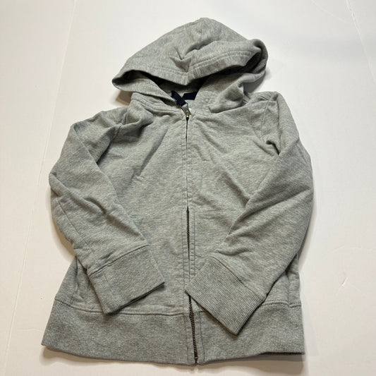 #162 Primary Gray zip up hoodie 2/3
