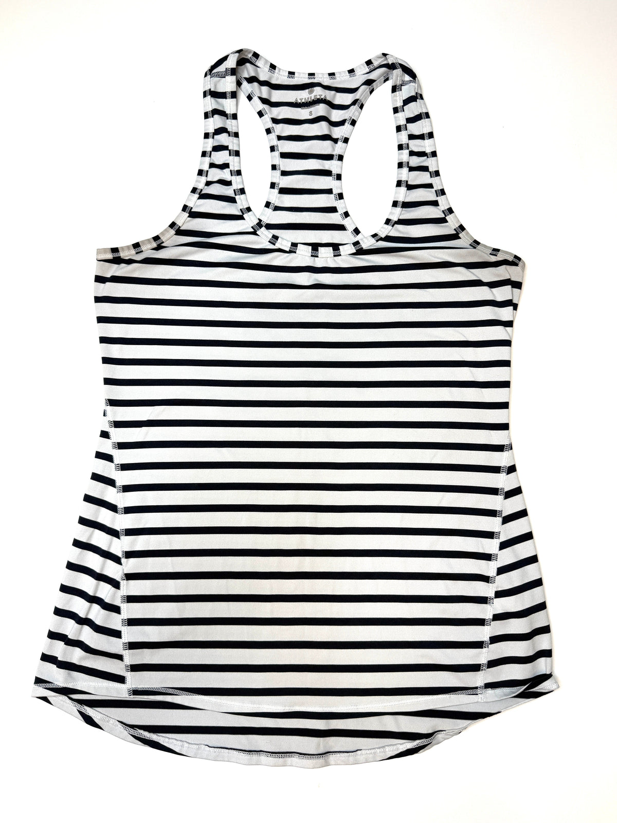 155 Womens Athleta Tank Size Small Stripes VGUC
