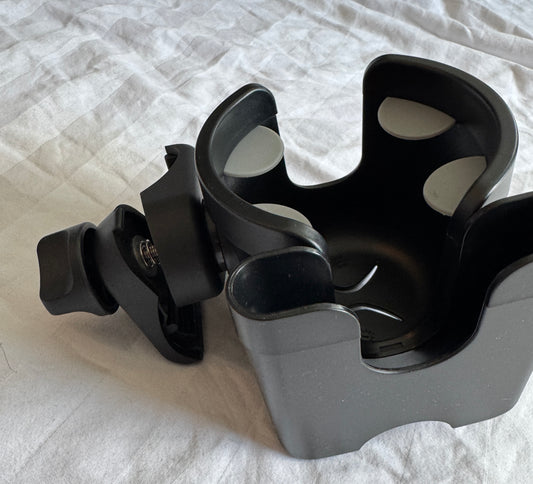 Seller #22 - stroller cupholder attachment for water bottle & phone - NEW