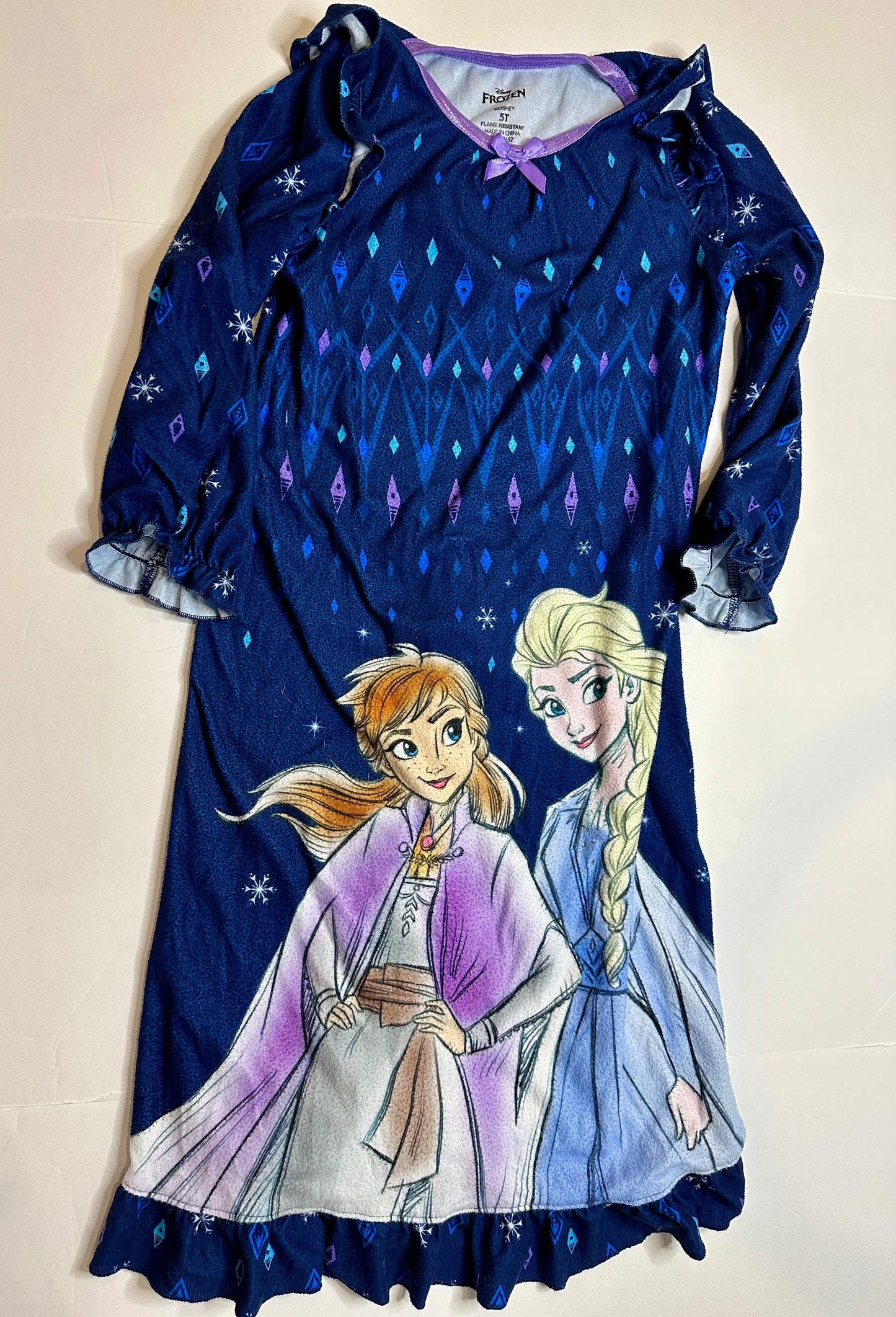 #162 Frozen Nightgown 5T