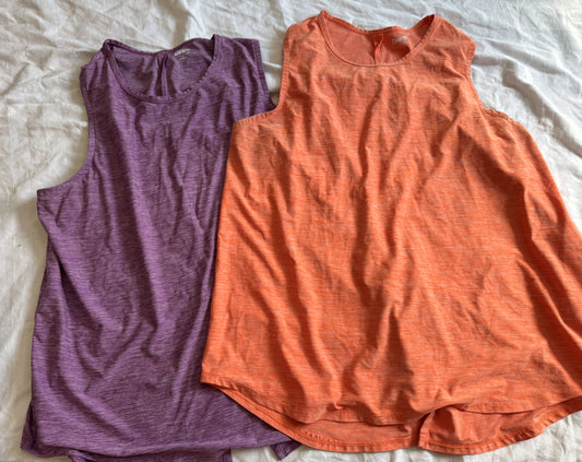 Seller #22 - 2 Duluth Armachillo tank tops - women’s L - EUC