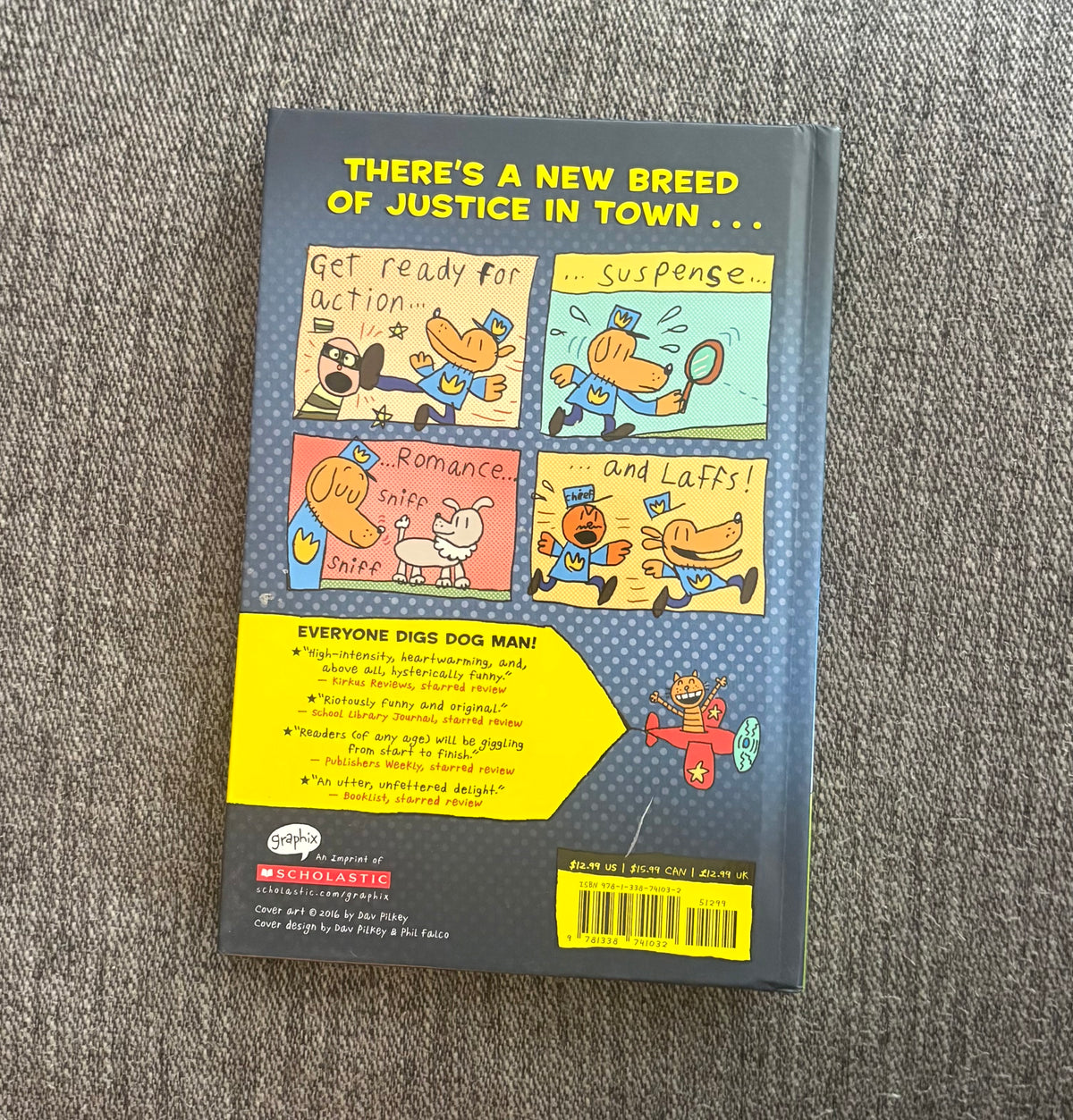 #74 Dog Man Book