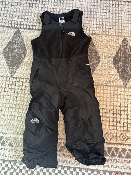 #162 North Face Black Snow Suit 3T