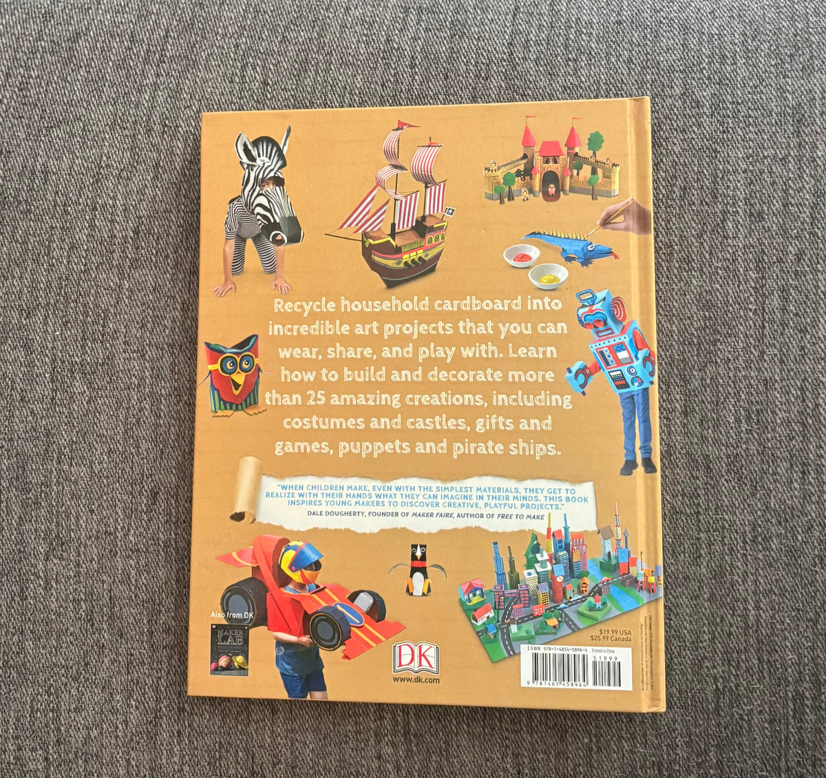#74 Out of the Box: 25 Cardboard Engineering Projects for Makers by Jemma Westing