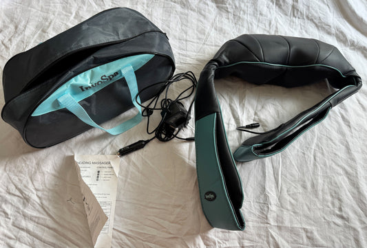 Seller #22 - InvoSpa Shiatsu Neck and Back Massager with Heat - Deep Kneading Pillow for Massage - EUC
