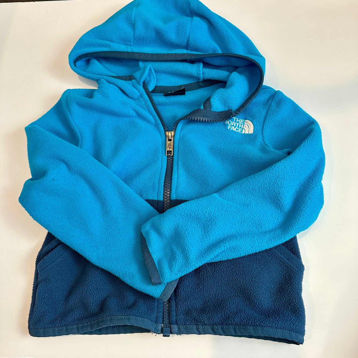 #162 North Face Blue Fleece Jacket 3T
