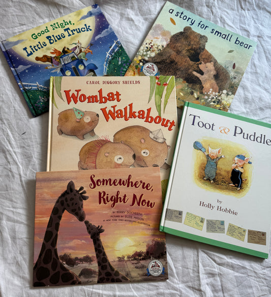 Seller #22 - 5 animal books - NEW & GUC
