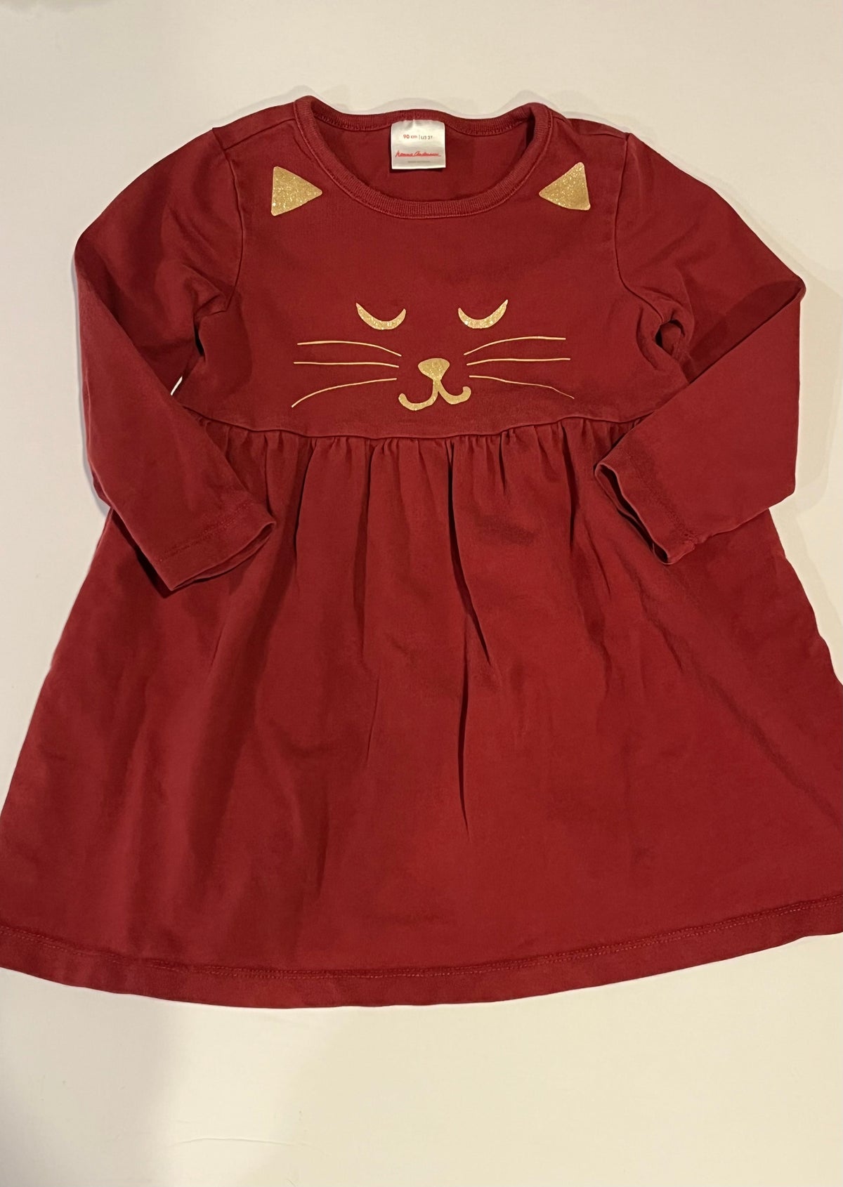 #70 Hanna Andersson 3T (90cm) Cat Dress/Tunic