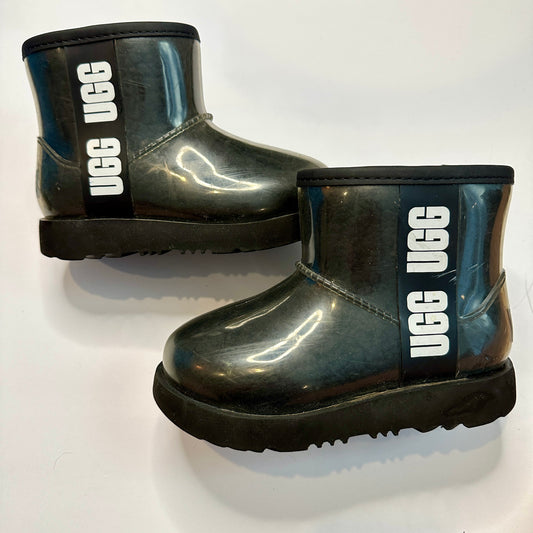 #162 UGG black boots Sz 10