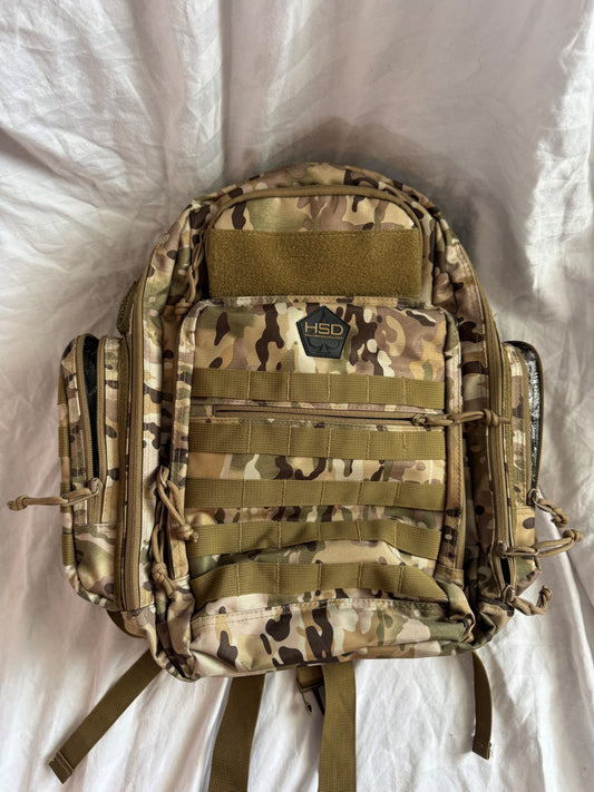 Seller #22 - Military Camo Diaper Bag - LIKE NEW