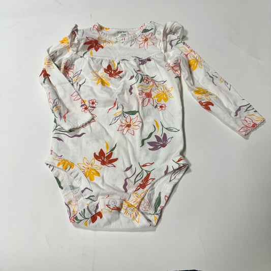 #87 Carters  12 months long sleeve onsie