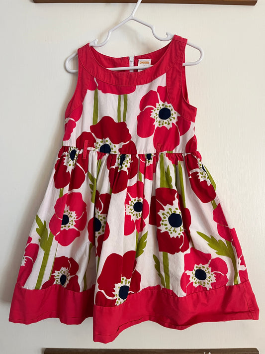 Girls Size 5 Flower Dress Gymboree