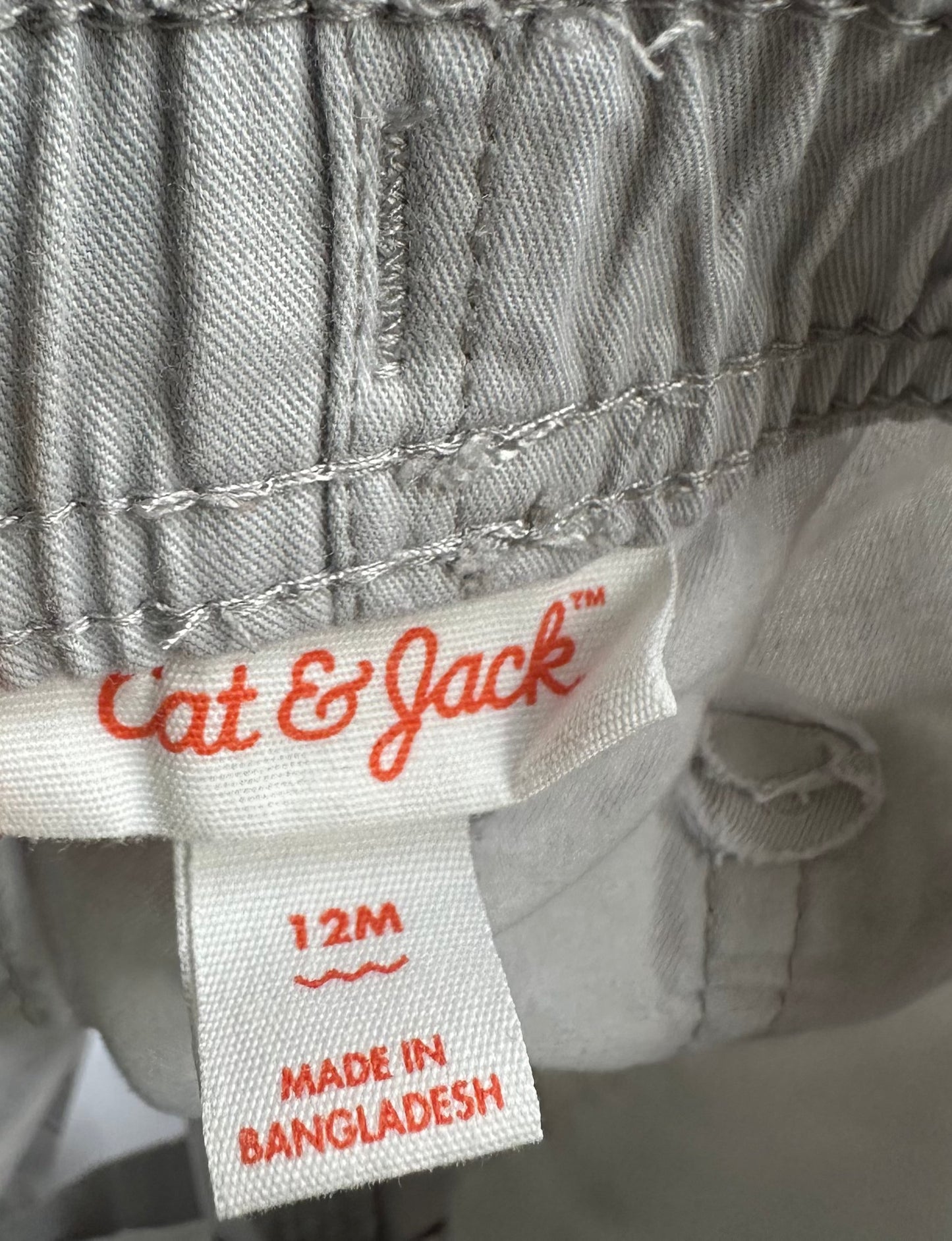 #146 OshKosh and Cat & Jack Boys Canvas Shorts Set Boys 12M