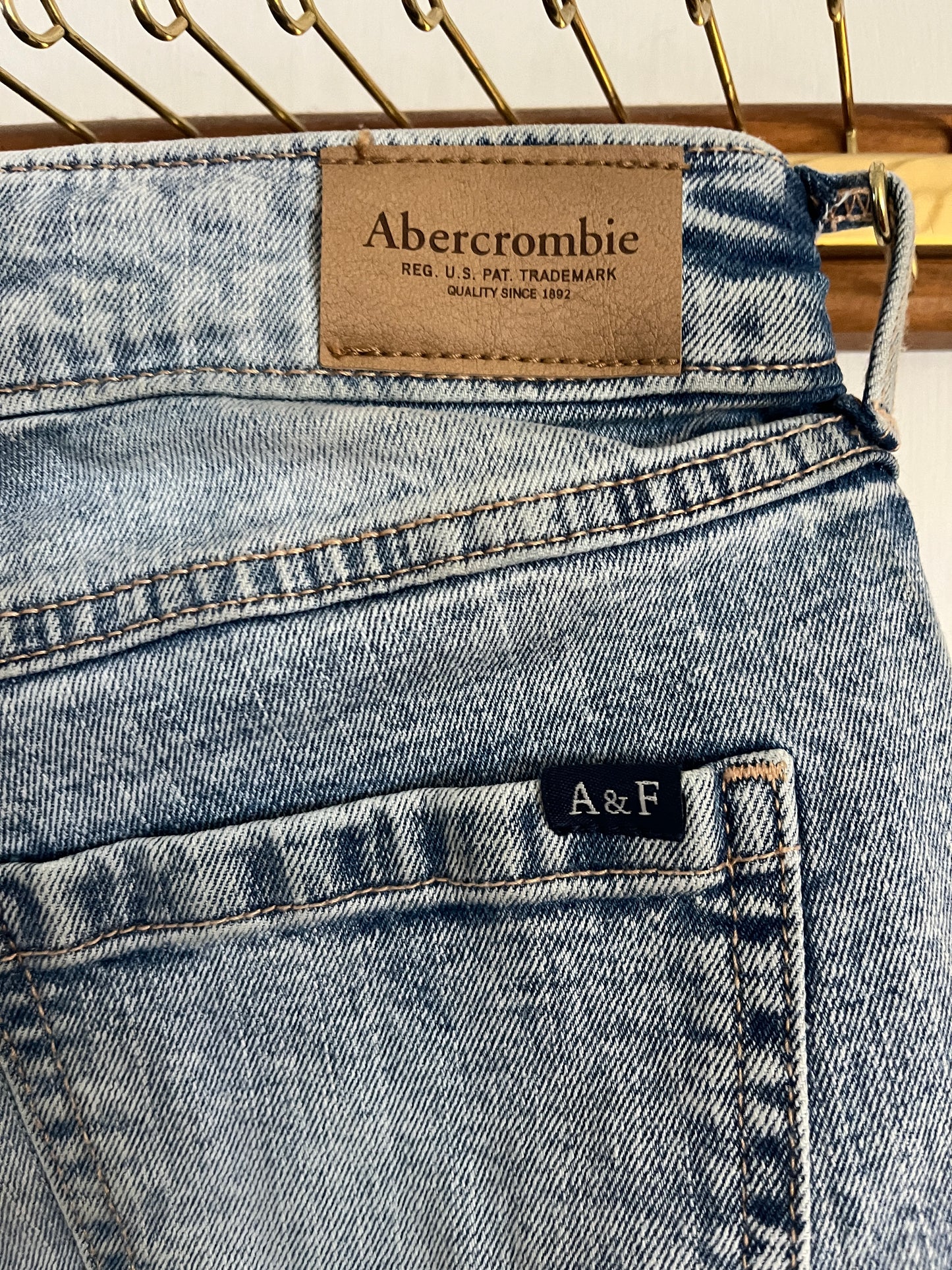 Abercrombie kids - Girls 11/12 - high rise straight jeans