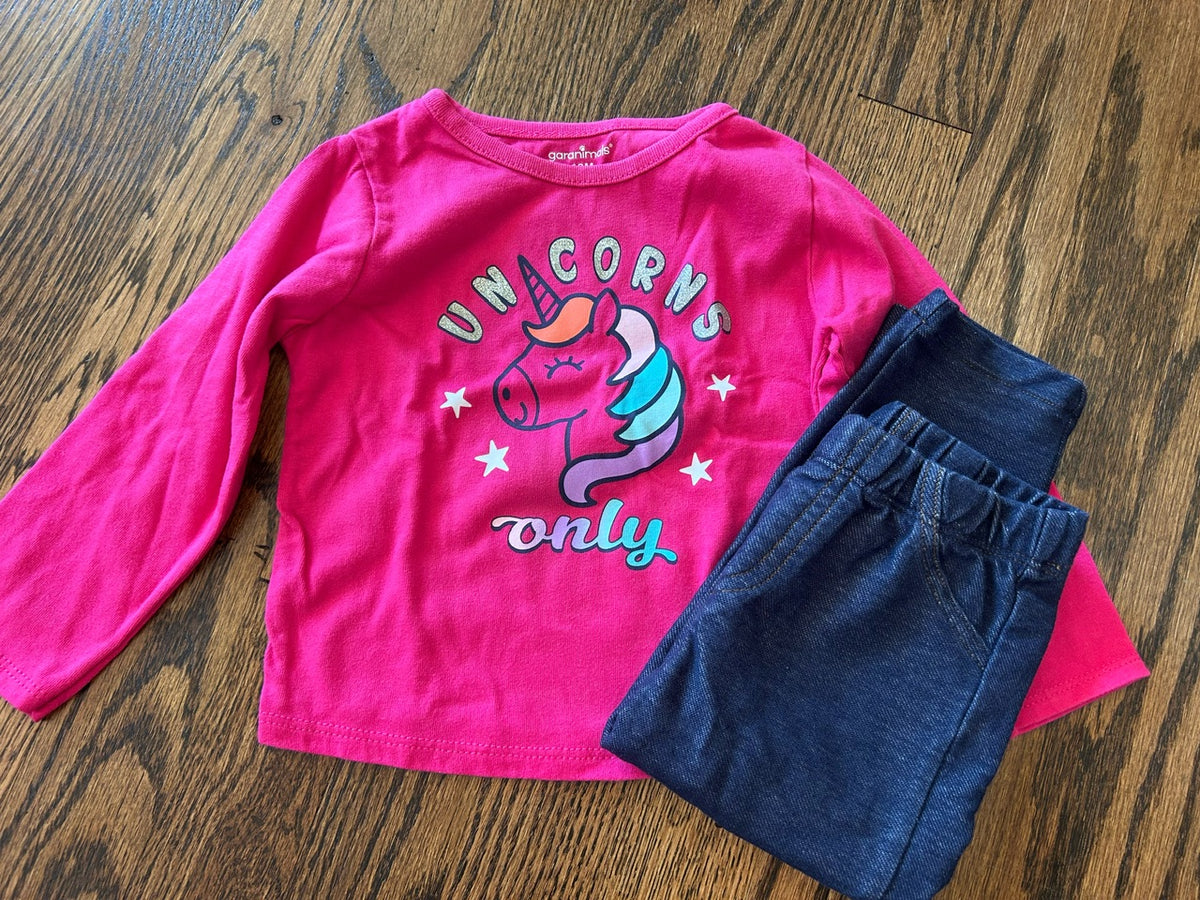 Seller 120, VGUC Girls Size 18M Outfit