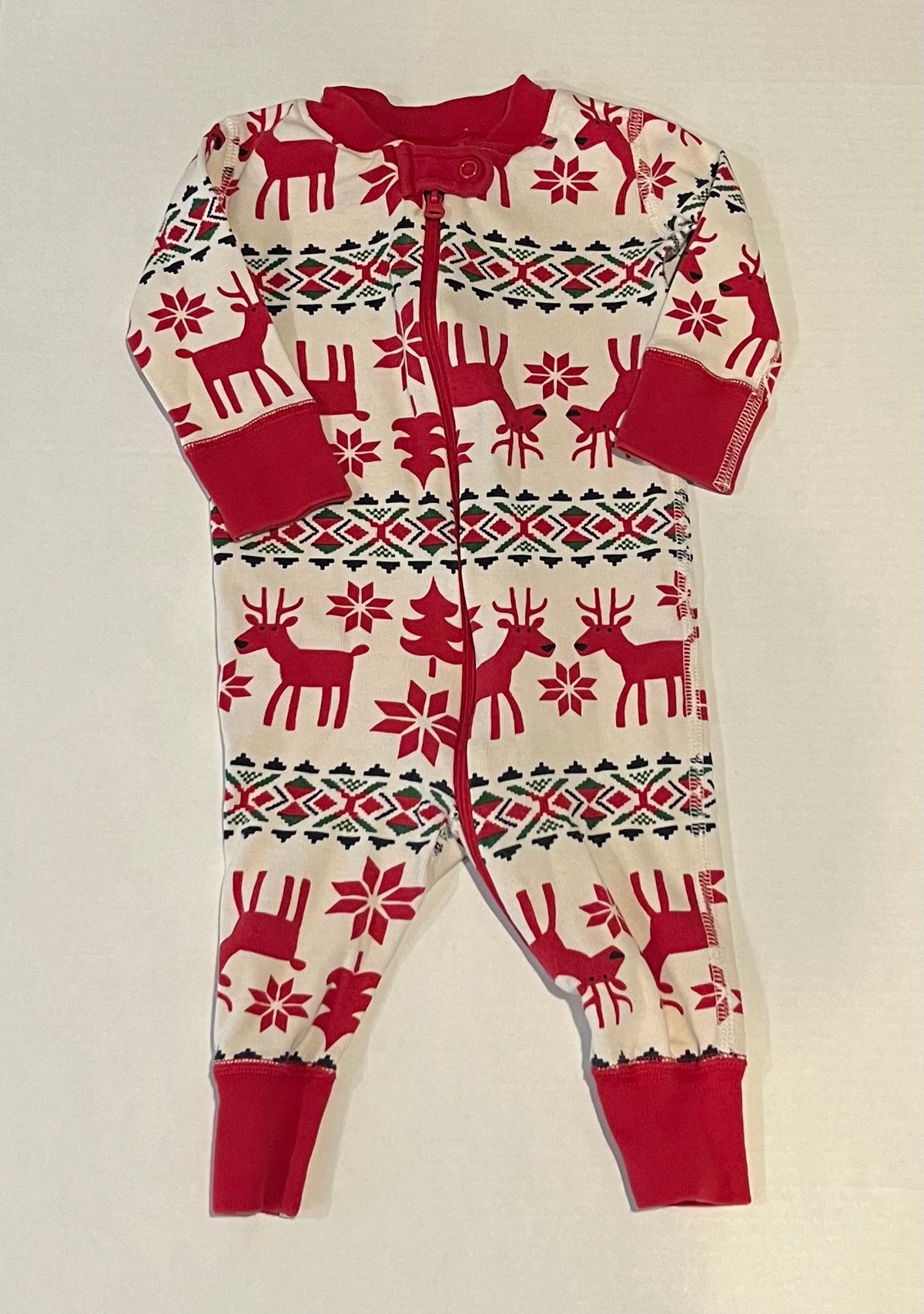#70 Hanna Andersson 6-9m Dear Deer Sleeper