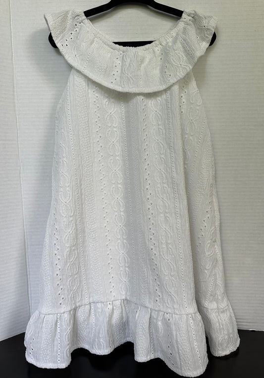 #146 The Children’s Place White Eyelet Dress Girls 4T