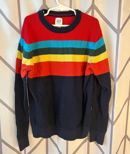 Reduced! Seller #18 Gap Kids Striped Sweater Boys Size L