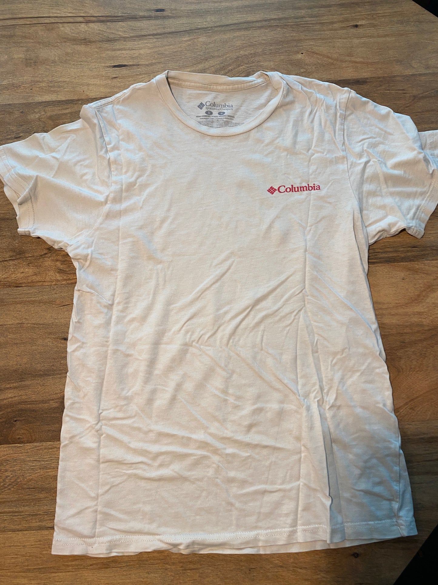 #14-Columbia tshirt, men’s small