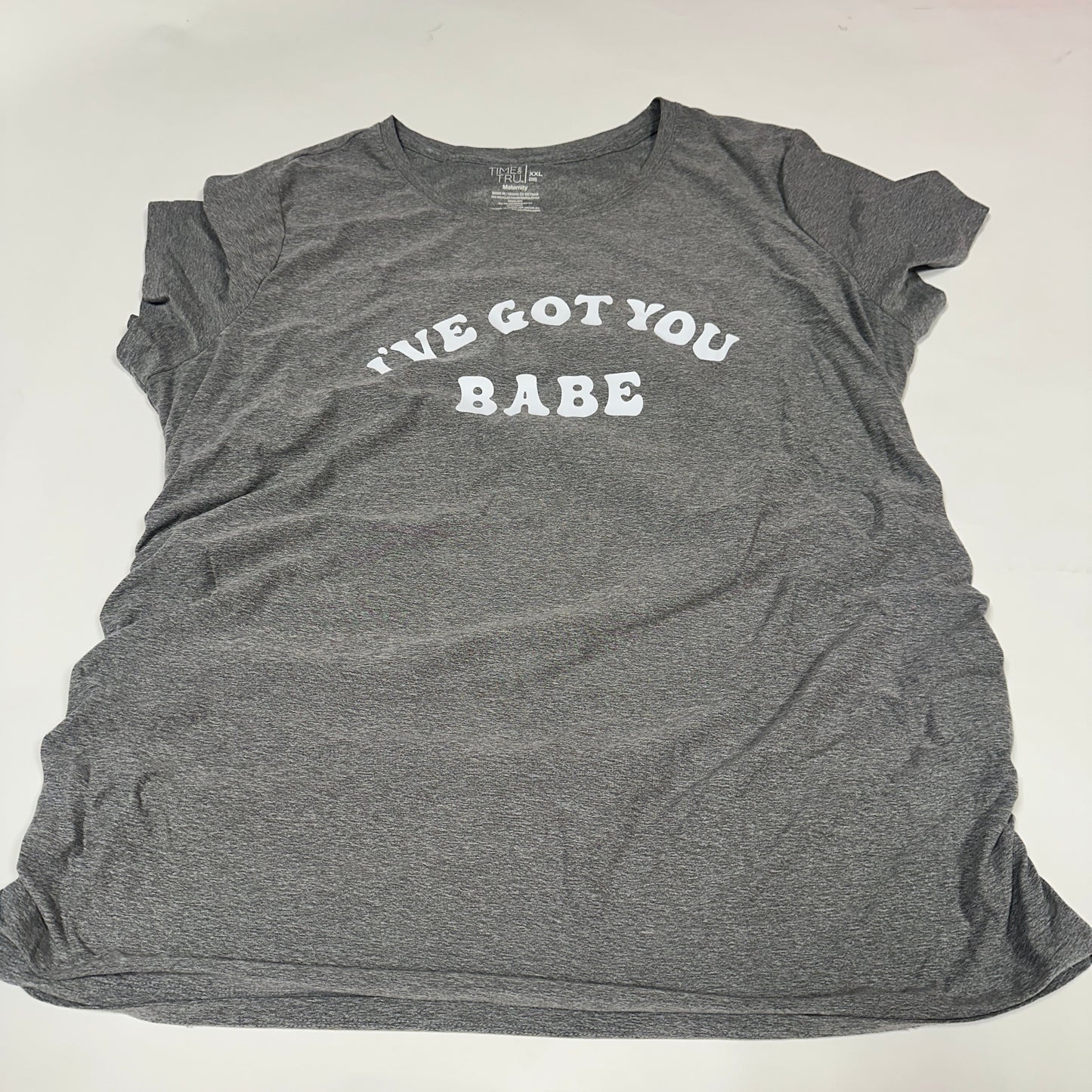 #87 womens maternity shirt xxl