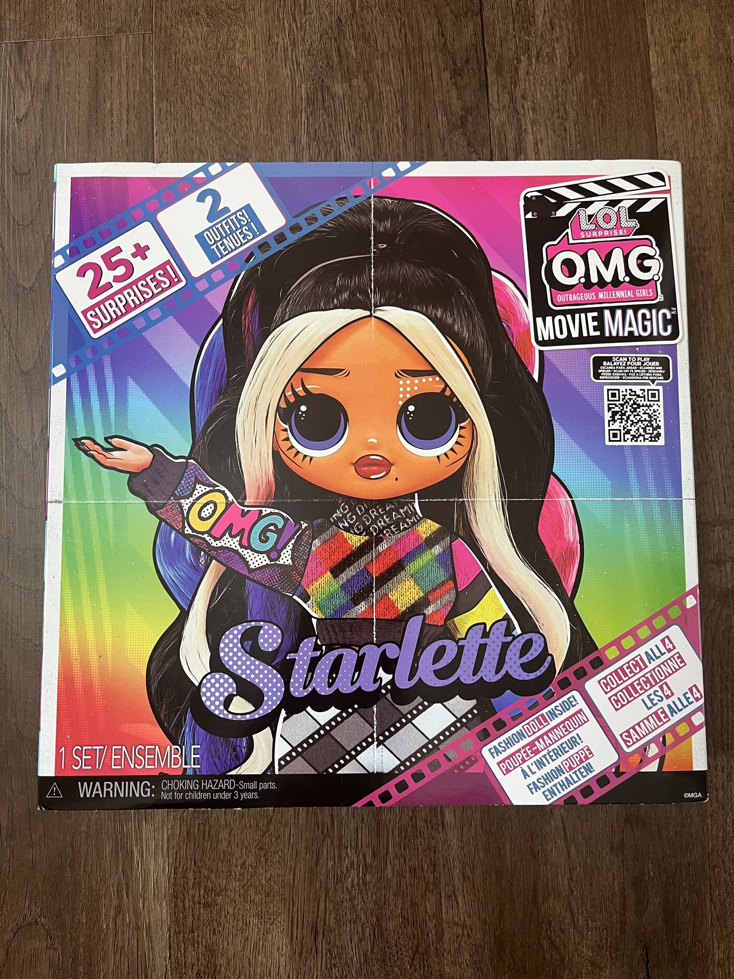 #124 NIB LOL OMG Movie Magic Starlette Set