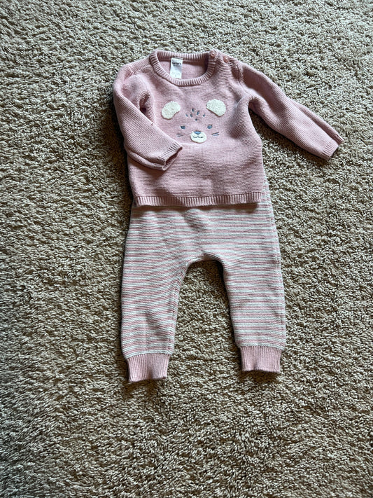 #53 Carters sweater set 12 months