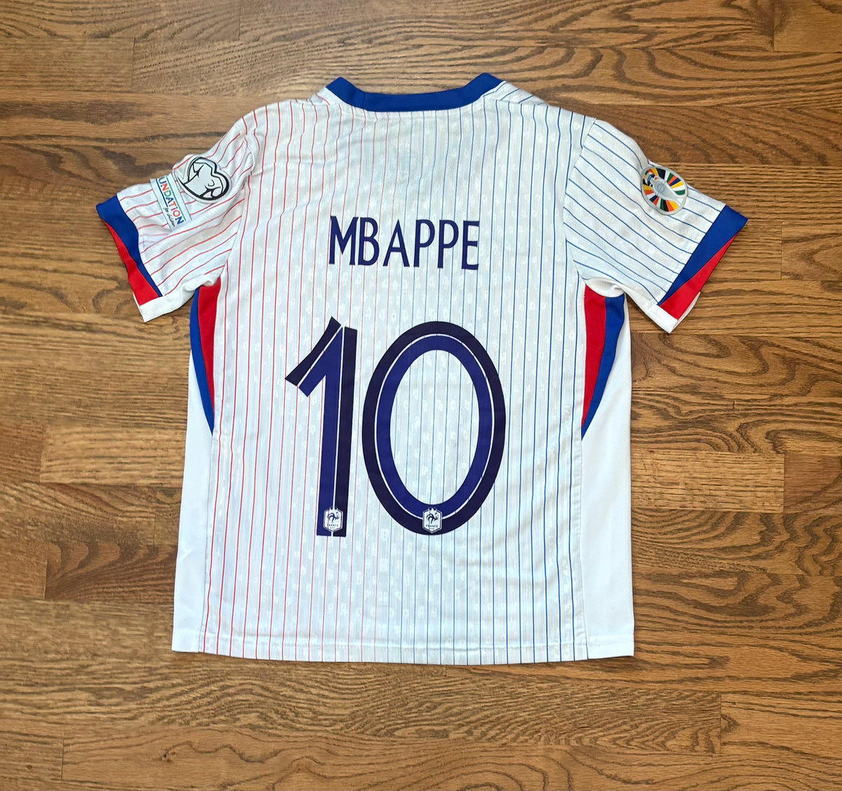 #74 Youth MBAPPE Jersey - size 24 (YM)