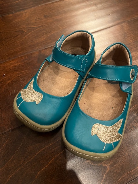 REDUCED Livie & Luca Toddler Sz 9 Turquoise Pios