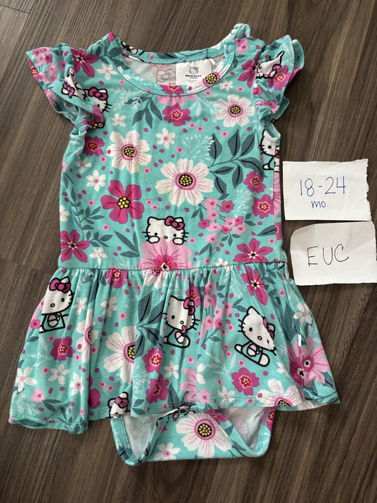 #77 - 18-24 Mo - EUC Posh Peanut - Hello Kitty Dress