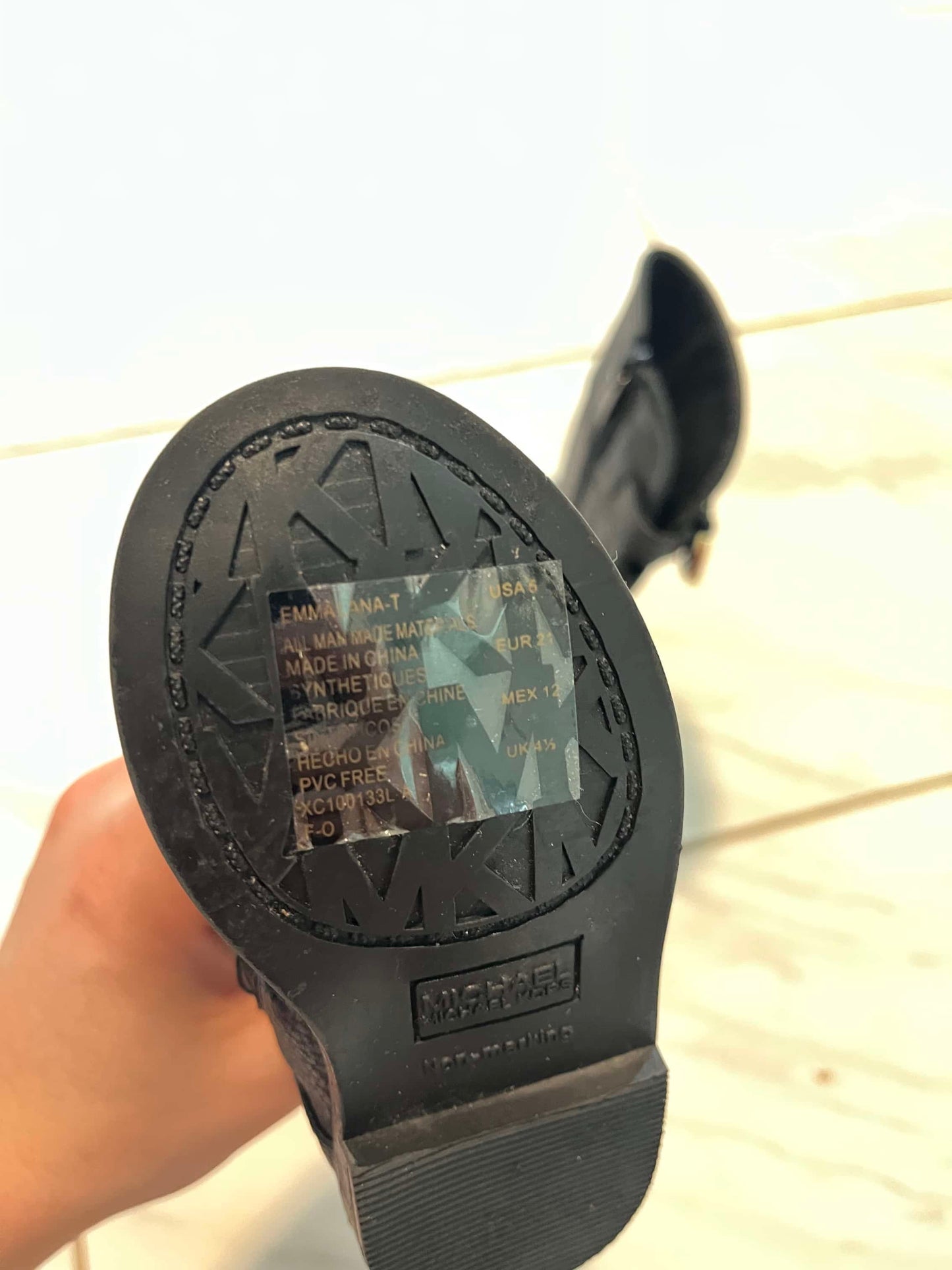 Seller 28: EUC Michael Michael Kors Black Boots C6
