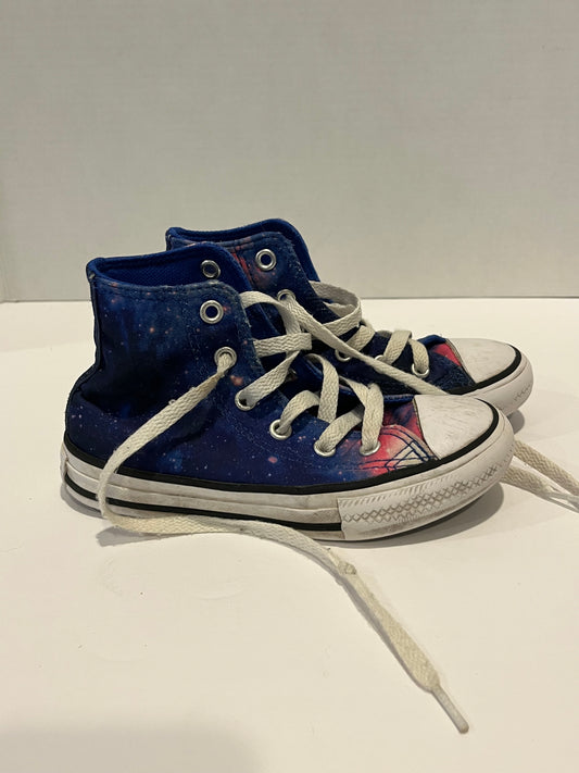 #70 Converse Girls 11 Galaxy High Tops