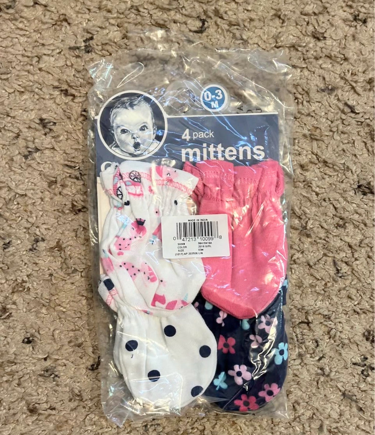 Seller 120, NWT baby mittens