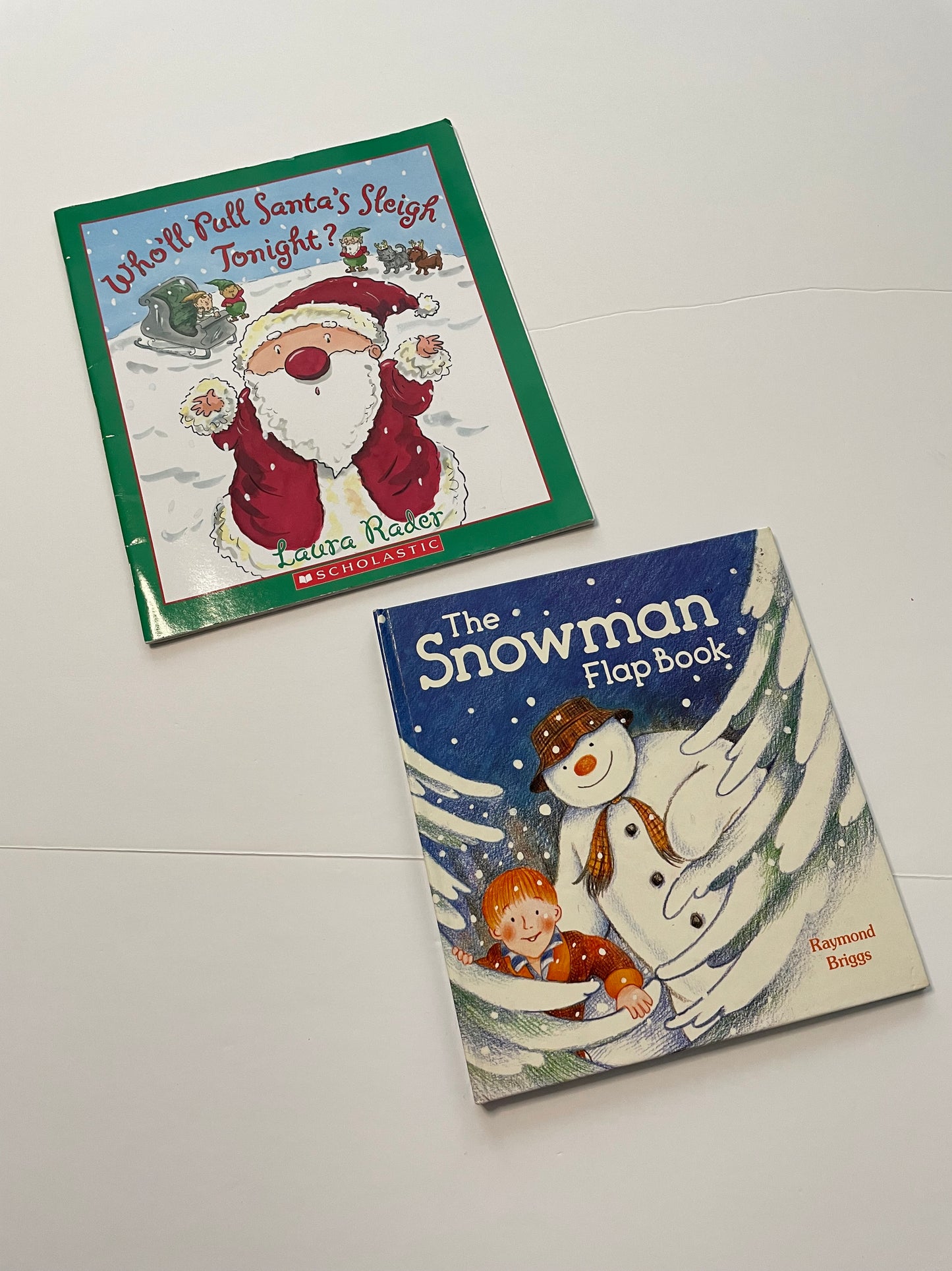 #121 Set of two Christmas/Winter books, VGUC