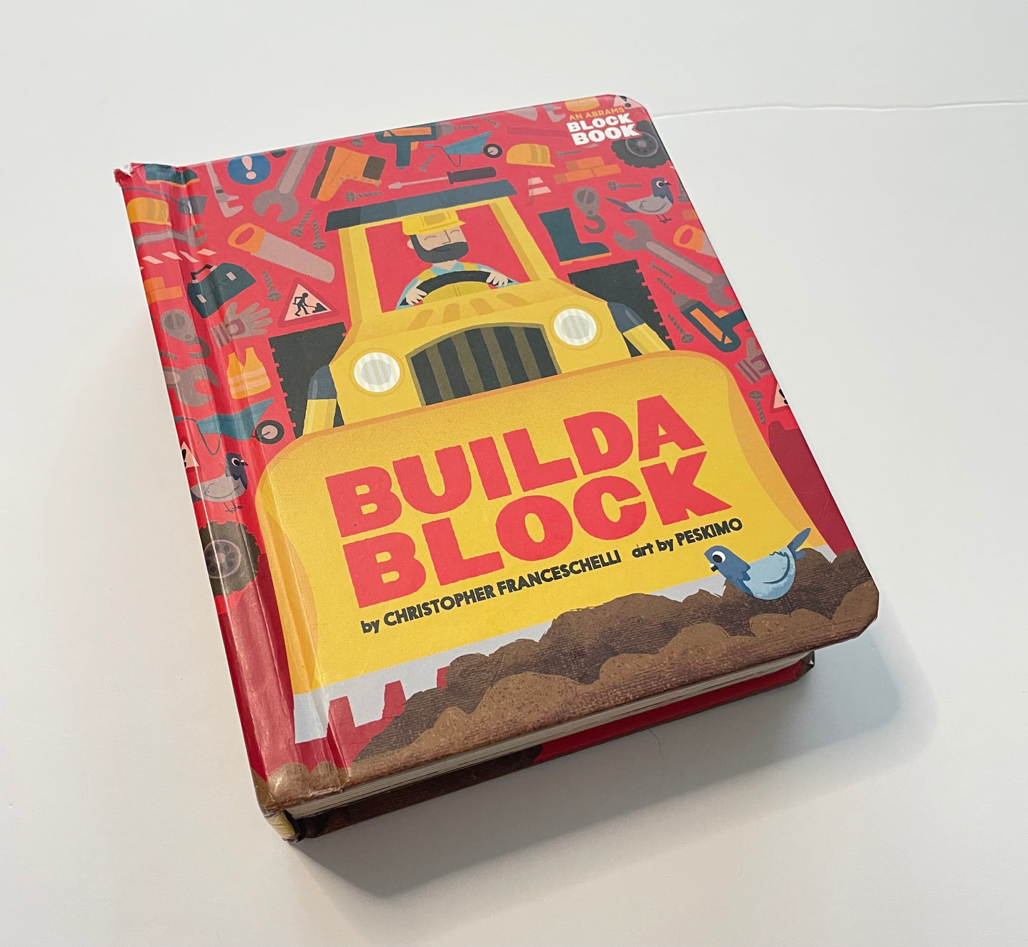 #121 Build a Block construction book, VGUC