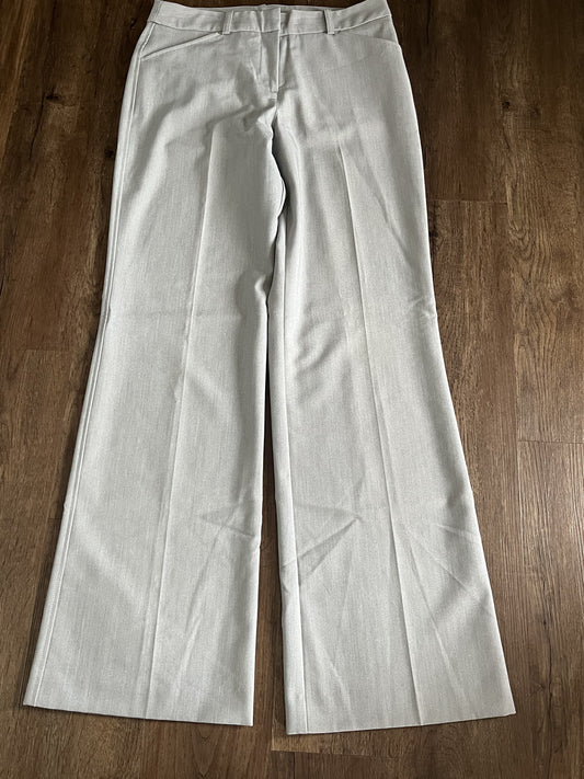 #124 Worthington Modern Fit Light Gray Dress Pants Women's Size 4