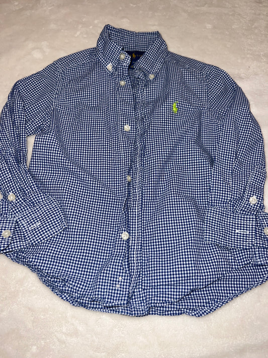 #46 Boys 3T Polo button down euc (just a bit wrinkled)