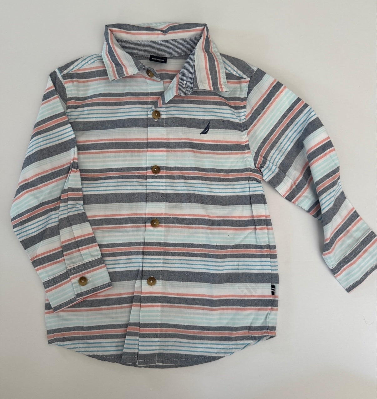 #41 Reduced | Boys 3T | Nautica button up dress shirt